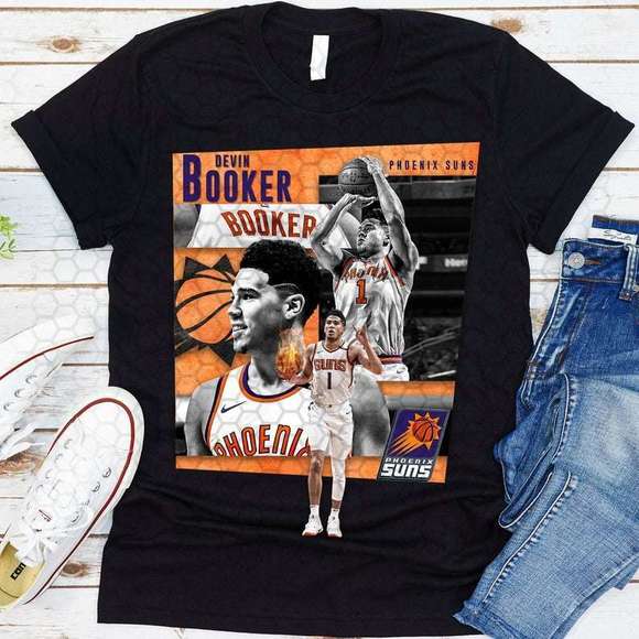 Phoenix Suns Devin Booker T Shirt - Picture 1 of 4